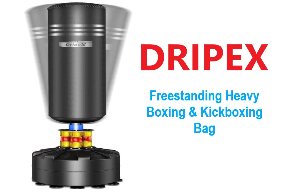 Dripex freestanding heavy boxing and kick boxing bag
