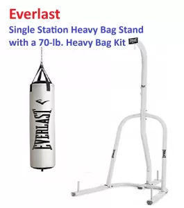 Everlast Single Station Punching Bag with Stand