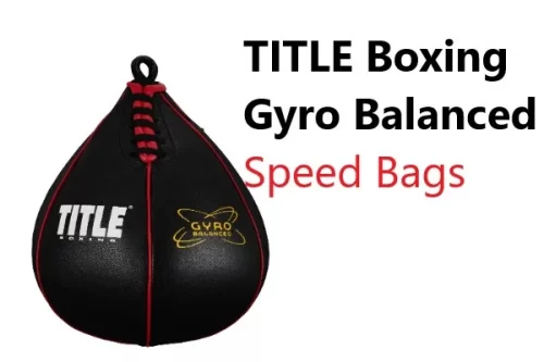 Title boxing gyro balanced speed bags