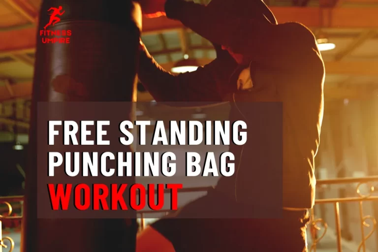 free standing punching bag workout