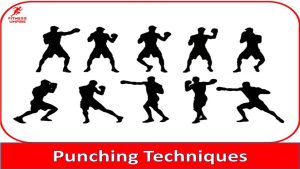 Boxing punches, stance, striking form, footwork
