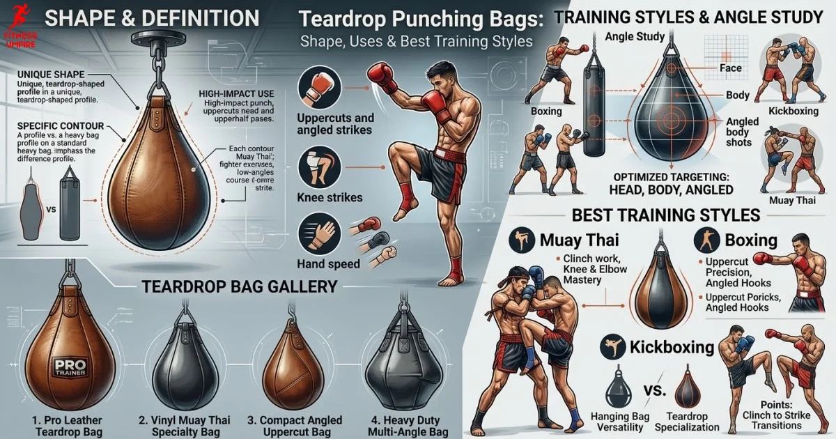 Teardrop Punching Bags